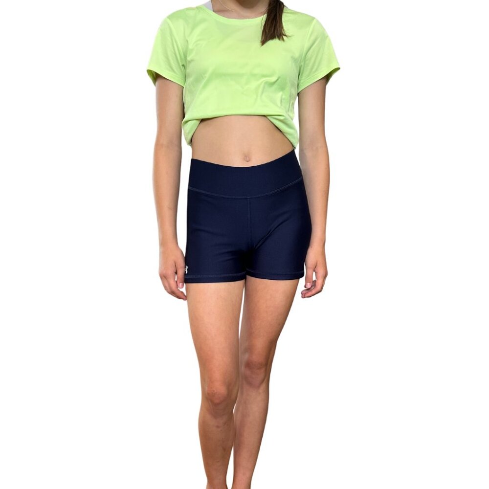 Under Armour Blue Athletic Shorts Performance Fit